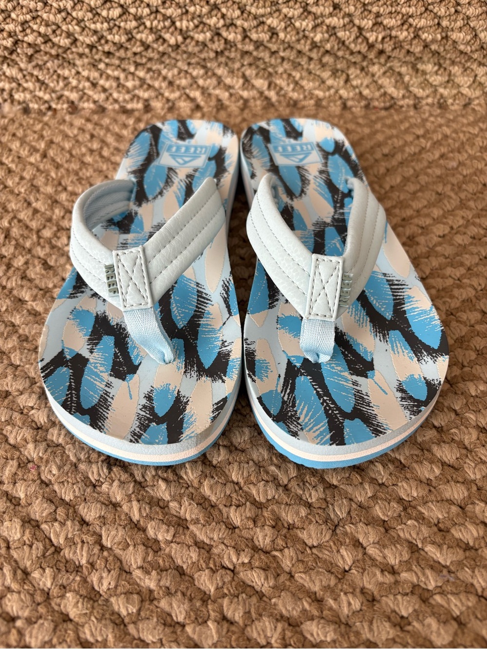 Reef Kids Ahi Flip Flops Size 3